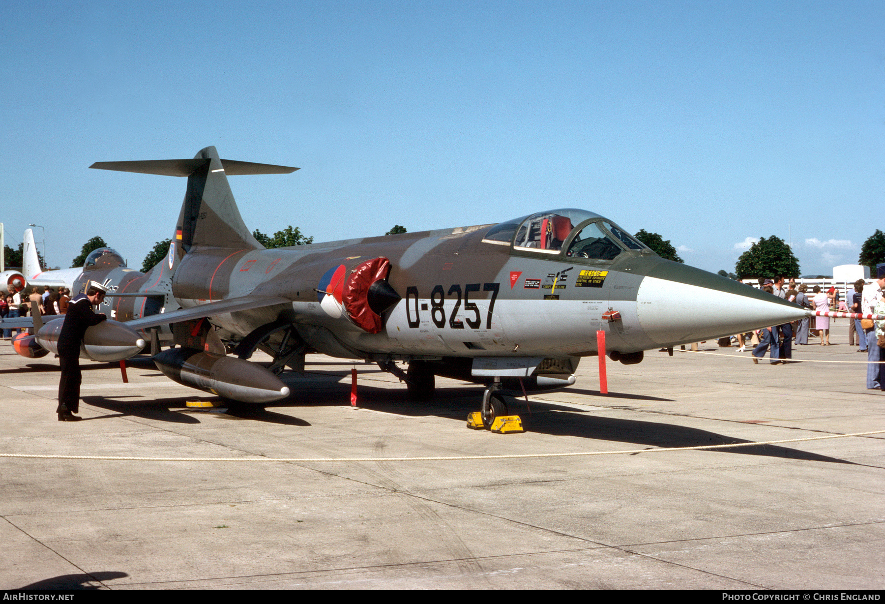 Aircraft Photo of D-8527 | Lockheed F-104G Starfighter | Netherlands - Air Force | AirHistory.net #510681
