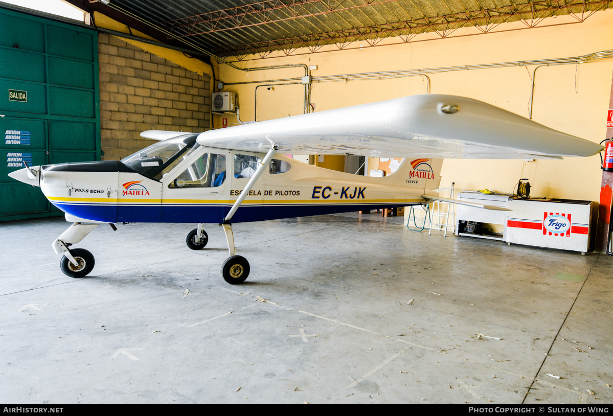 Aircraft Photo of EC-KJK | Tecnam P-92S Echo | Matilla - Escuela de Pilotos | AirHistory.net #510688