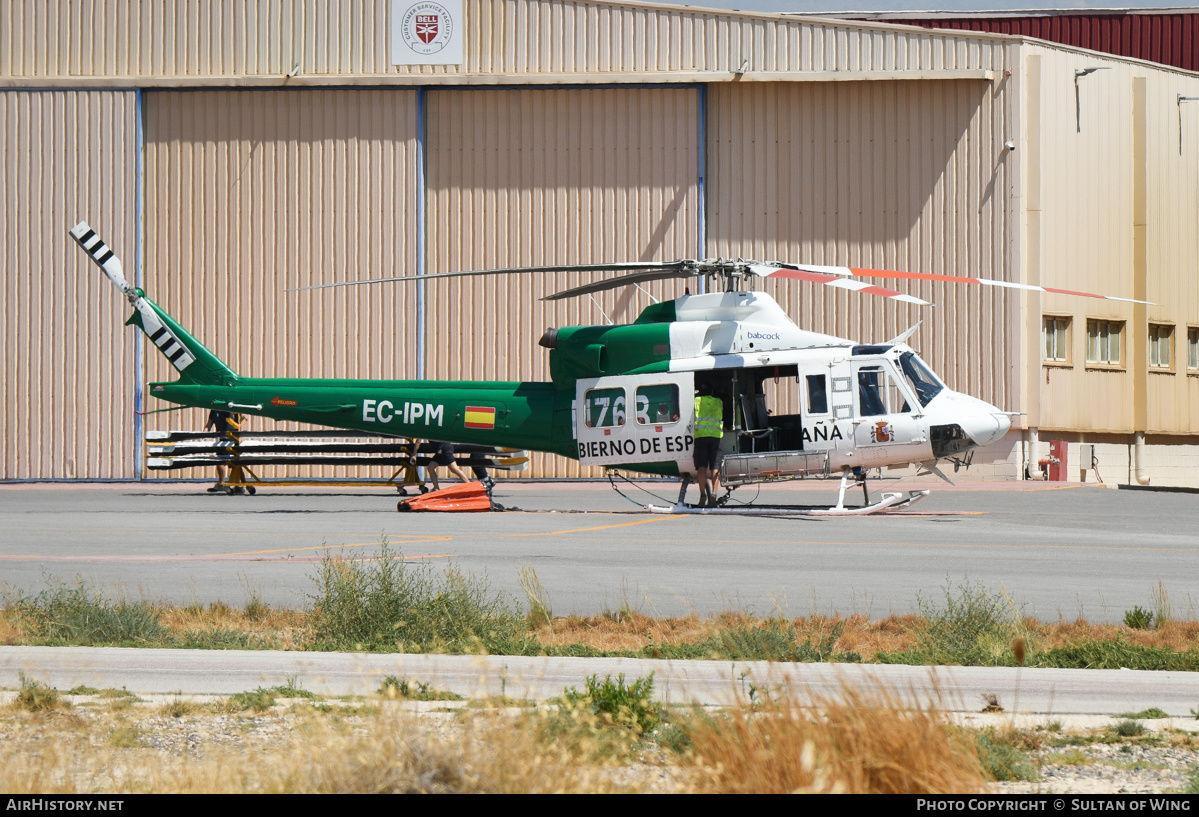 Aircraft Photo of EC-IPM | Bell 412 | Gobierno de España | AirHistory.net #510689