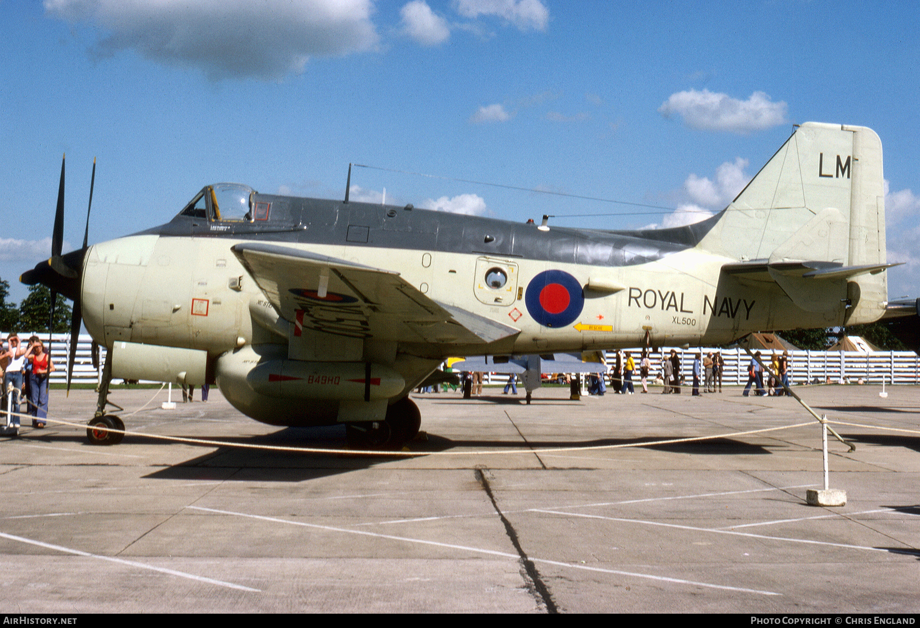Aircraft Photo of XL500 | Fairey Gannet AEW.3 | UK - Navy | AirHistory.net #510697
