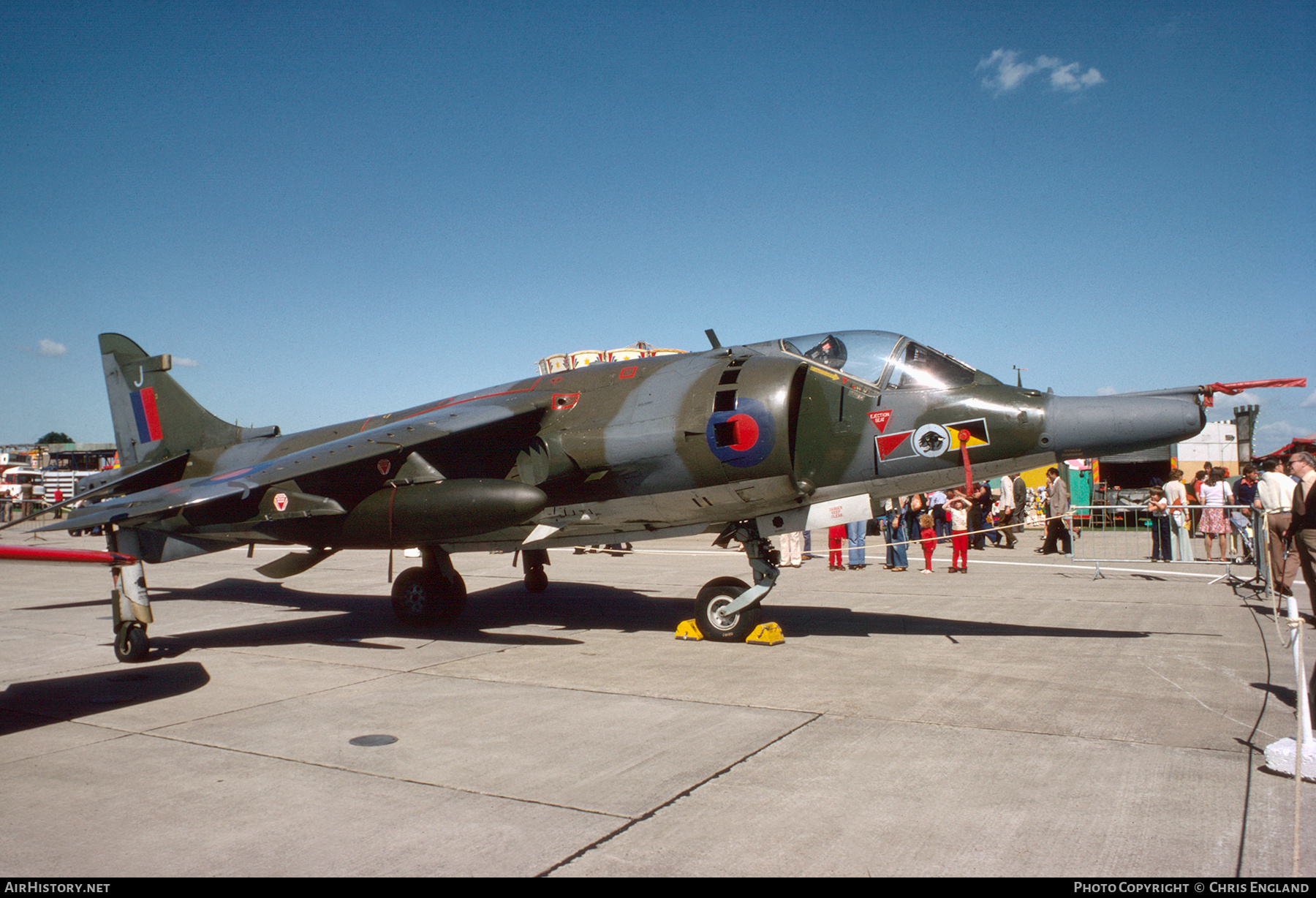 Aircraft Photo of XV804 | Hawker Siddeley Harrier GR3 | UK - Air Force | AirHistory.net #510702