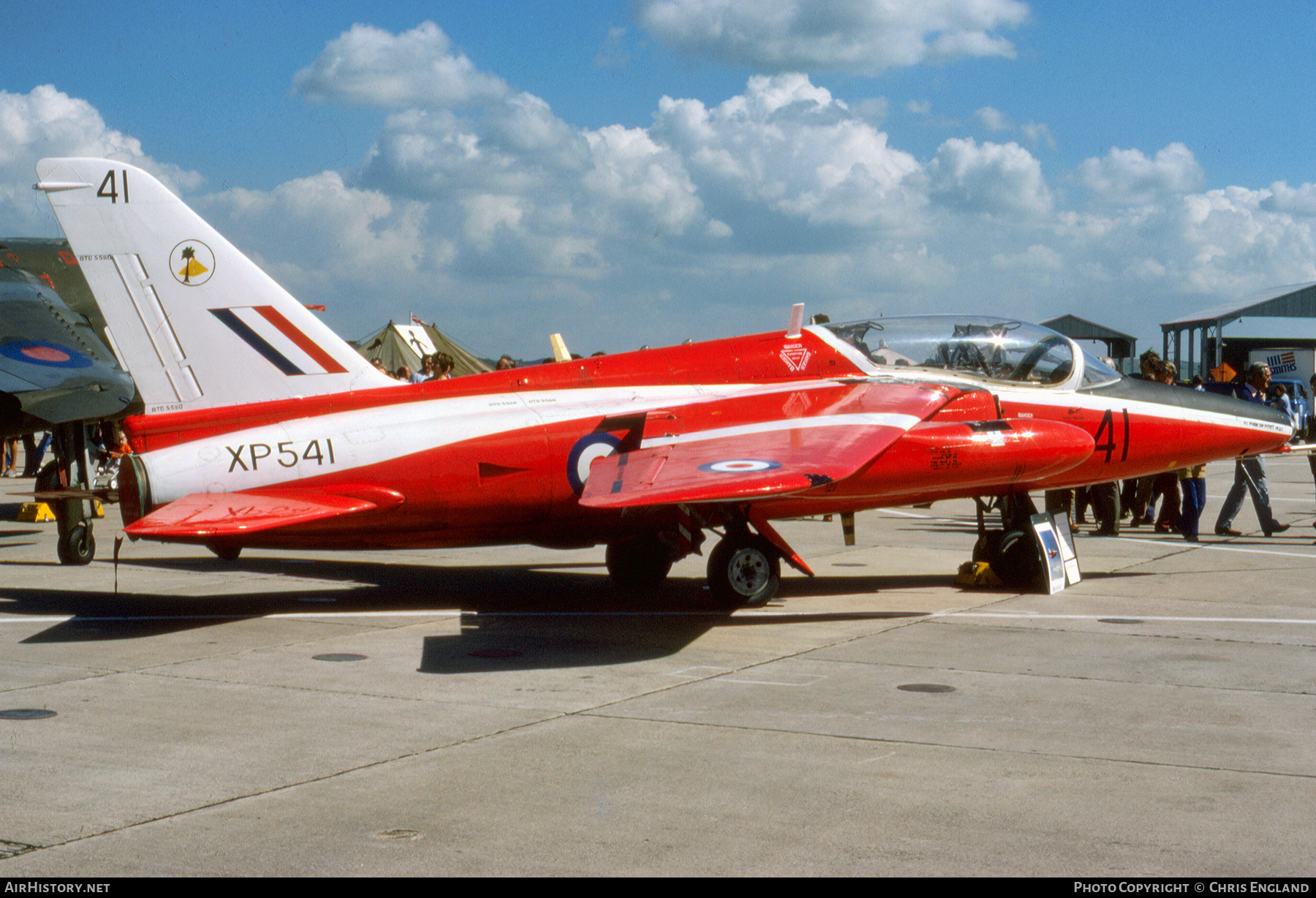 Aircraft Photo of XP541 | Folland Fo.144 Gnat T.1 | UK - Air Force | AirHistory.net #510705