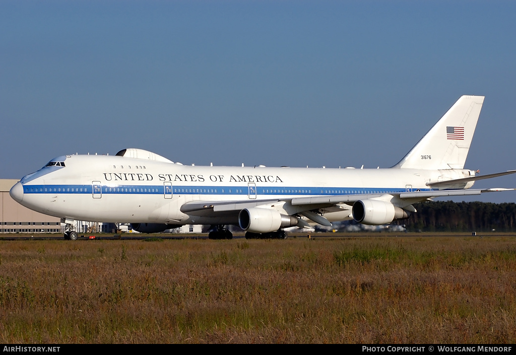 Aircraft Photo of 73-1676 | Boeing E-4B (747-200B) | USA - Air Force | AirHistory.net #510712