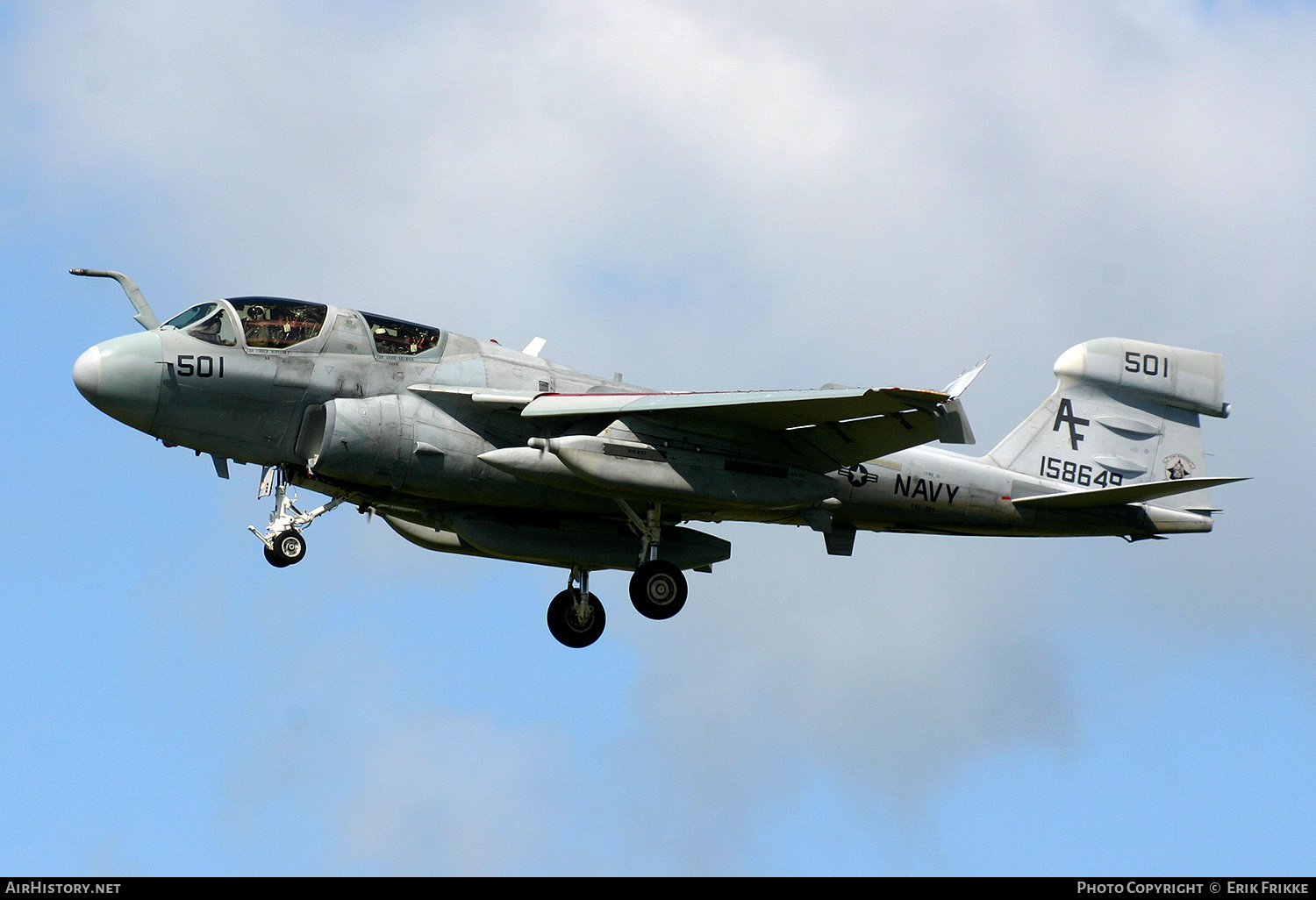 Aircraft Photo of 158649 | Grumman EA-6B Prowler (G-128) | USA - Navy | AirHistory.net #510715