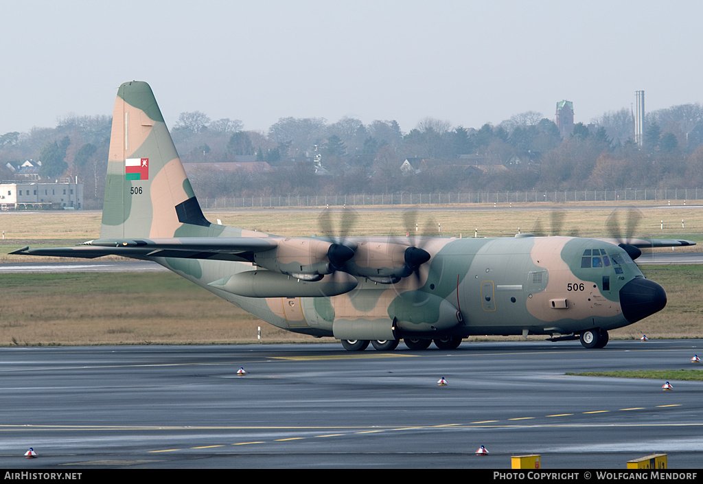 Aircraft Photo of 506 | Lockheed Martin C-130J-30 Hercules | Oman - Air Force | AirHistory.net #510716