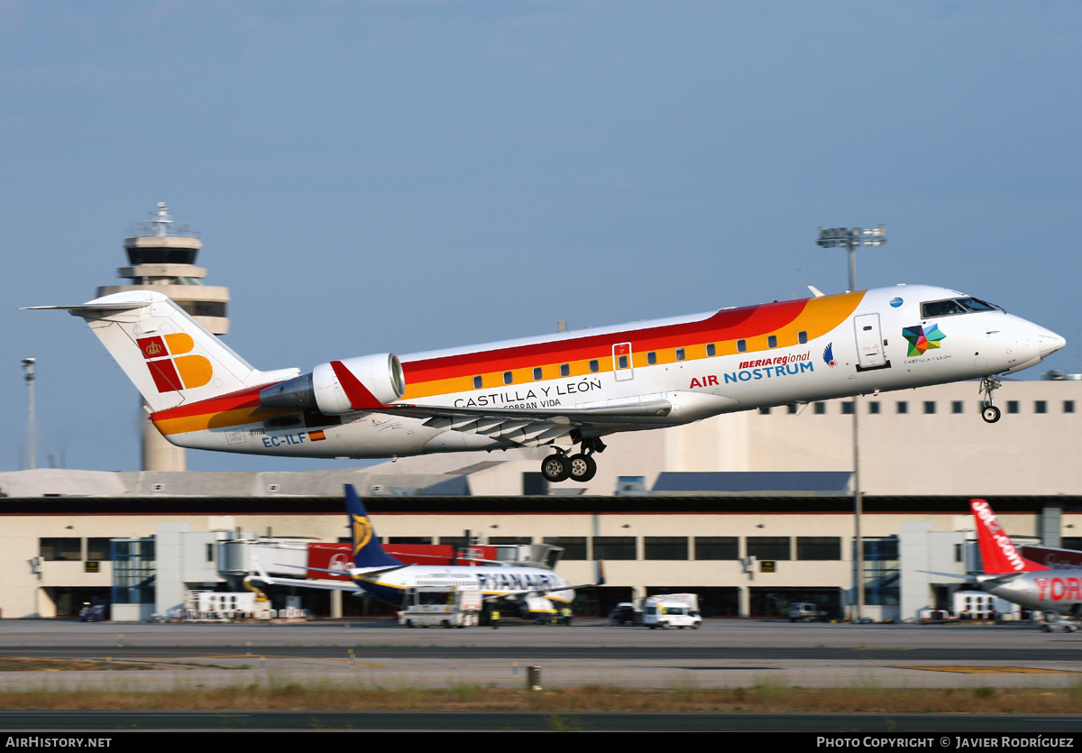 Aircraft Photo of EC-ILF | Bombardier CRJ-200 (CL-600-2B19) | Iberia Regional | AirHistory.net #510727