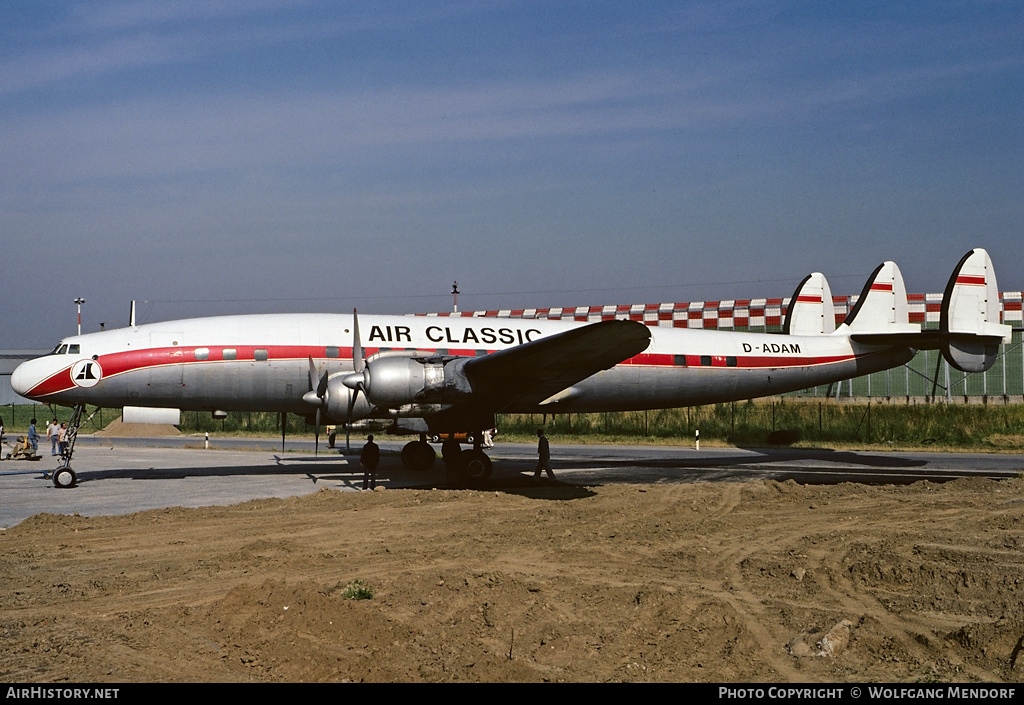 Aircraft Photo of D-ADAM | Lockheed L-1049G Super Constellation | Air Classic | AirHistory.net #510735