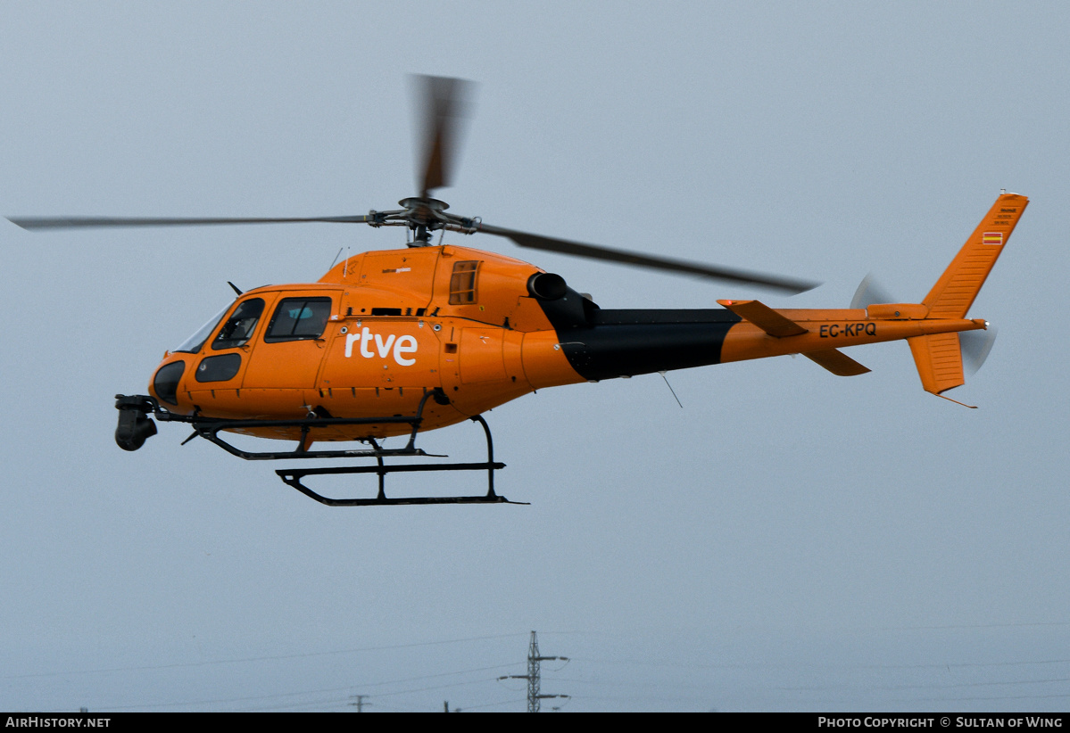 Aircraft Photo of EC-KPQ | Eurocopter AS-355N Ecureuil 2 | RTVE - Radio y Televisión Española | AirHistory.net #510743