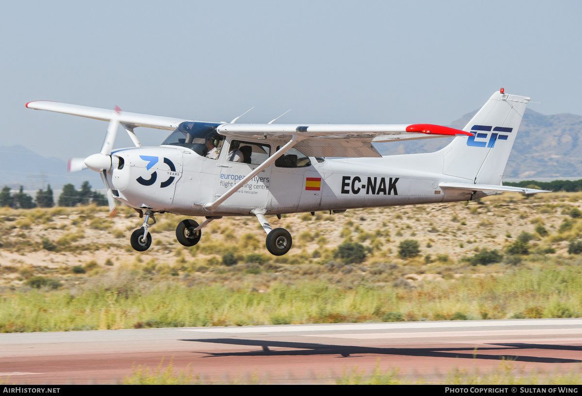 Aircraft Photo of EC-NAK | Cessna 172R Skyhawk II | European Flyers | AirHistory.net #510761