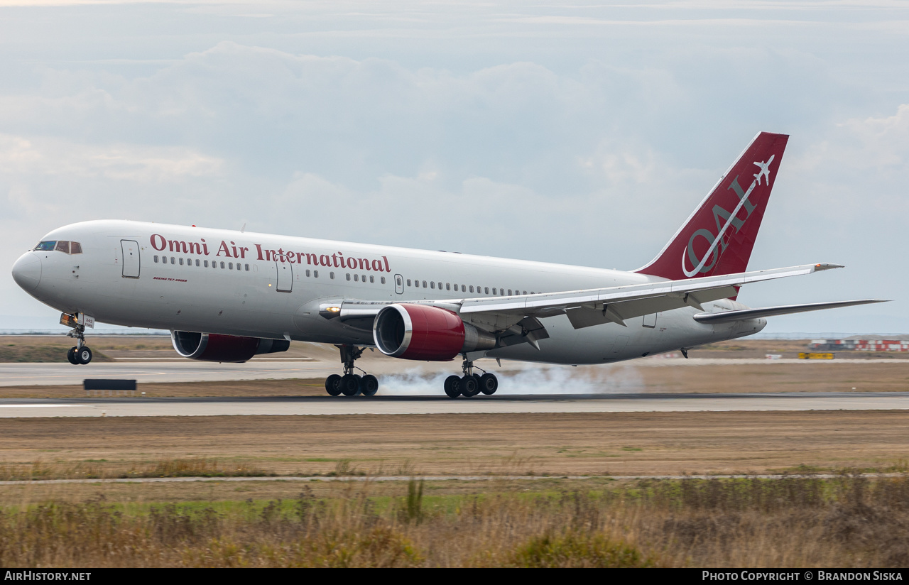 Aircraft Photo of N342AX | Boeing 767-328/ER | Omni Air International - OAI | AirHistory.net #510773