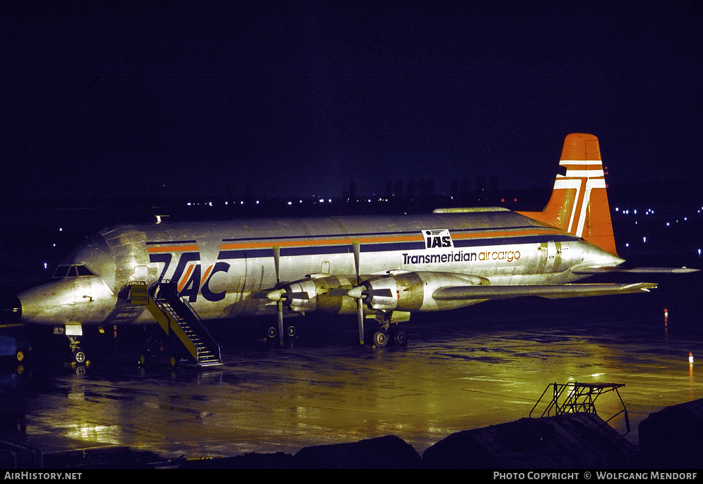 Aircraft Photo of N447T | Conroy CL-44-O Guppy | Transmeridian Air Cargo | AirHistory.net #510777