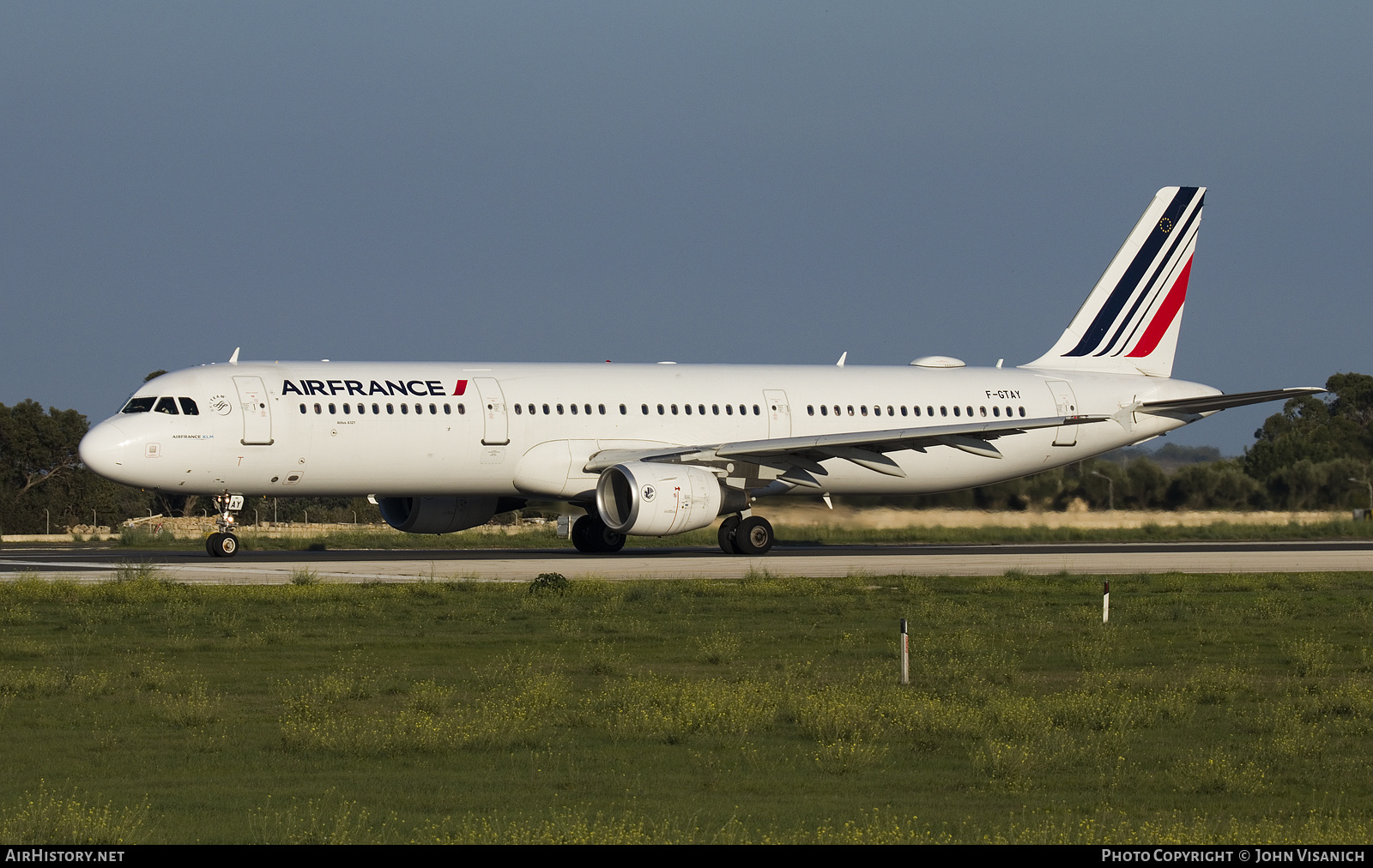 Aircraft Photo of F-GTAY | Airbus A321-212 | Air France | AirHistory.net #510779