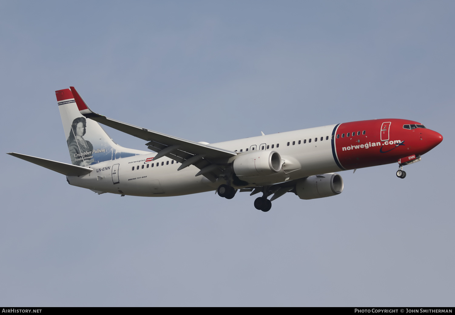 Aircraft Photo of LN-ENN | Boeing 737-800 | Norwegian | AirHistory.net #510785