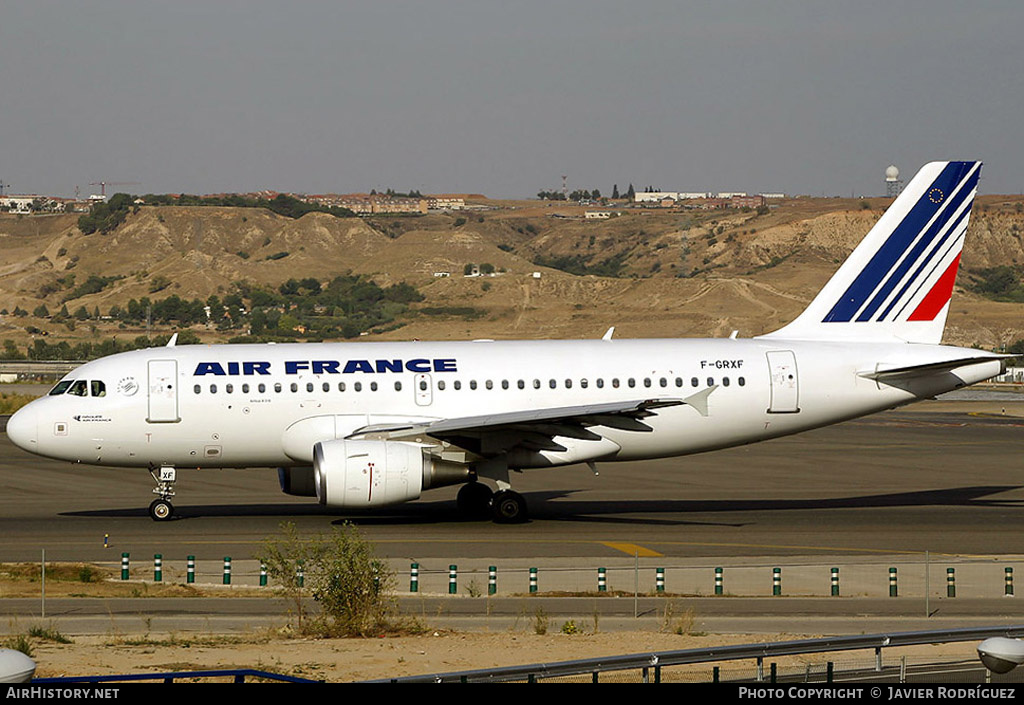 Aircraft Photo of F-GRXF | Airbus A319-111 | Air France | AirHistory.net #510786