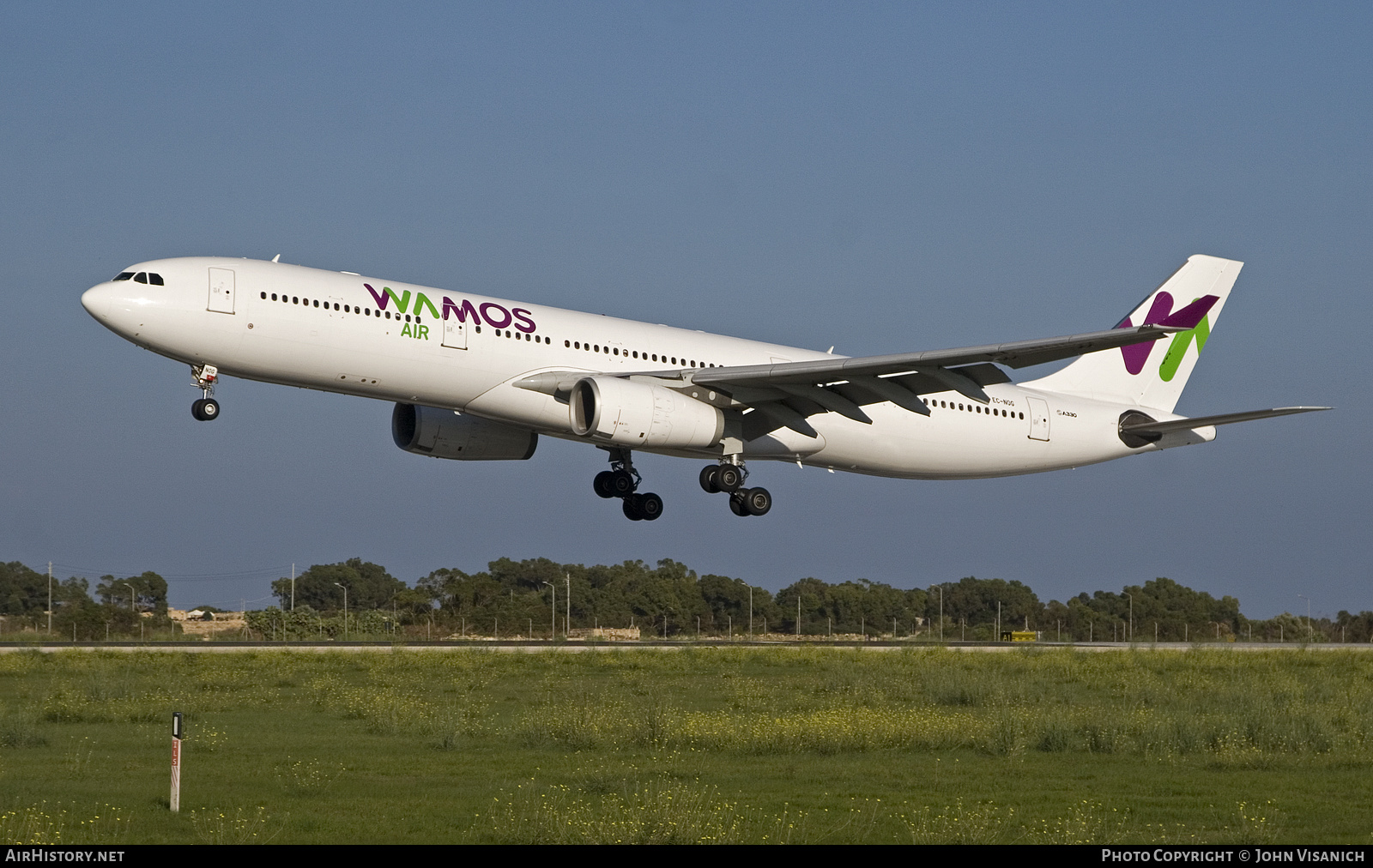 Aircraft Photo of EC-NOG | Airbus A330-343 | Wamos Air | AirHistory.net #510788