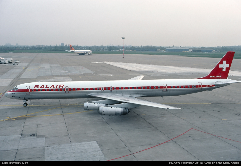 Aircraft Photo of HB-IDZ | McDonnell Douglas DC-8-63PF | Balair | AirHistory.net #510789