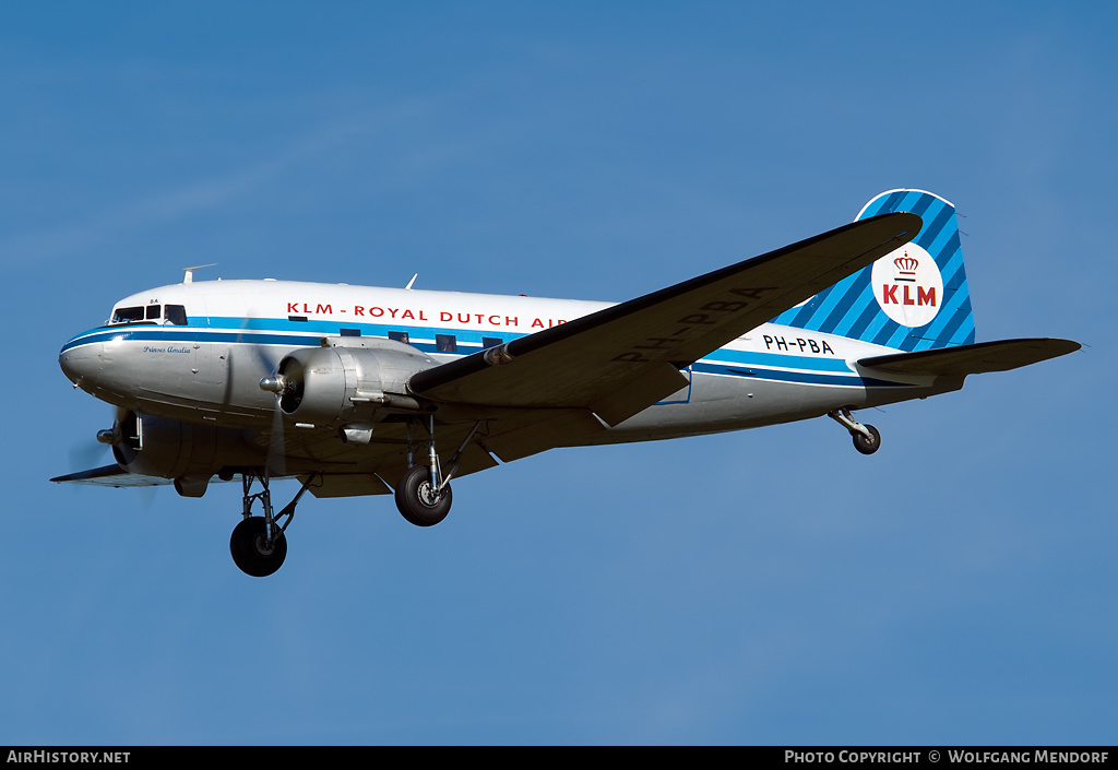 Aircraft Photo of PH-PBA | Douglas C-47A Dakota | DDA Classic Airlines - Dutch Dakota Association | KLM - Royal Dutch Airlines | AirHistory.net #510791