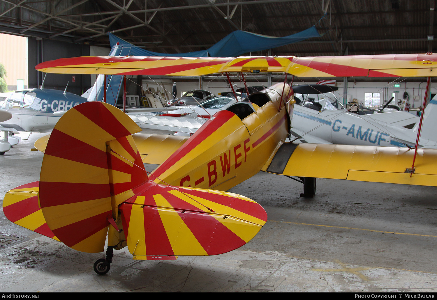 Aircraft Photo of G-BWEF | SNCAN Stampe SV-4C | AirHistory.net #510792