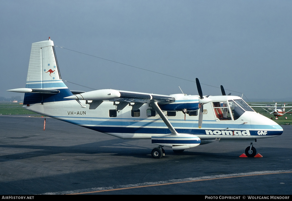 Aircraft Photo of VH-AUN | GAF N-22B Nomad | GAF - Government Aircraft Factories | AirHistory.net #510793