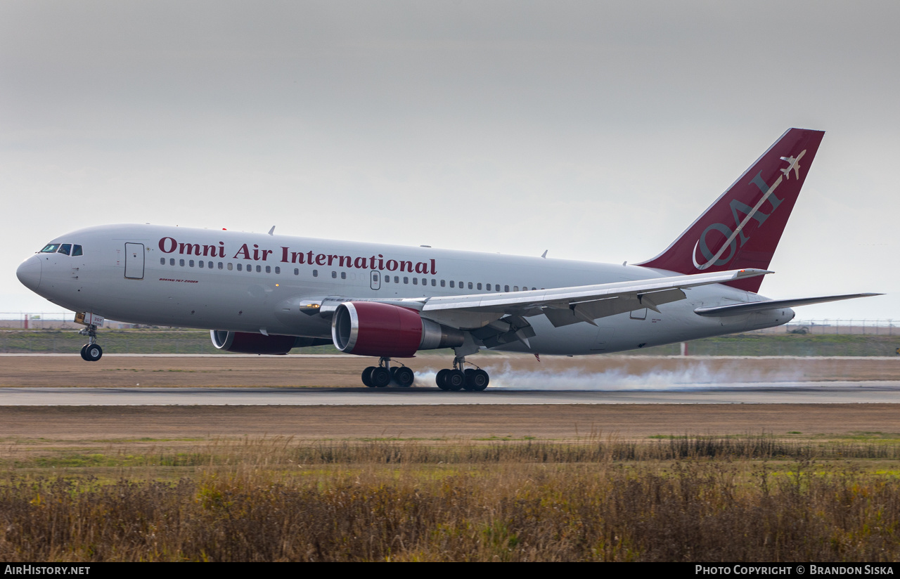 Aircraft Photo of N207AX | Boeing 767-224/ER | Omni Air International - OAI | AirHistory.net #510796