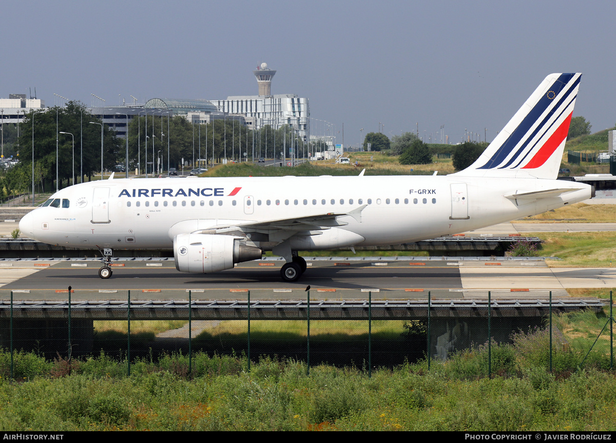 Aircraft Photo of F-GRXK | Airbus A319-111LR | Air France | AirHistory.net #510797