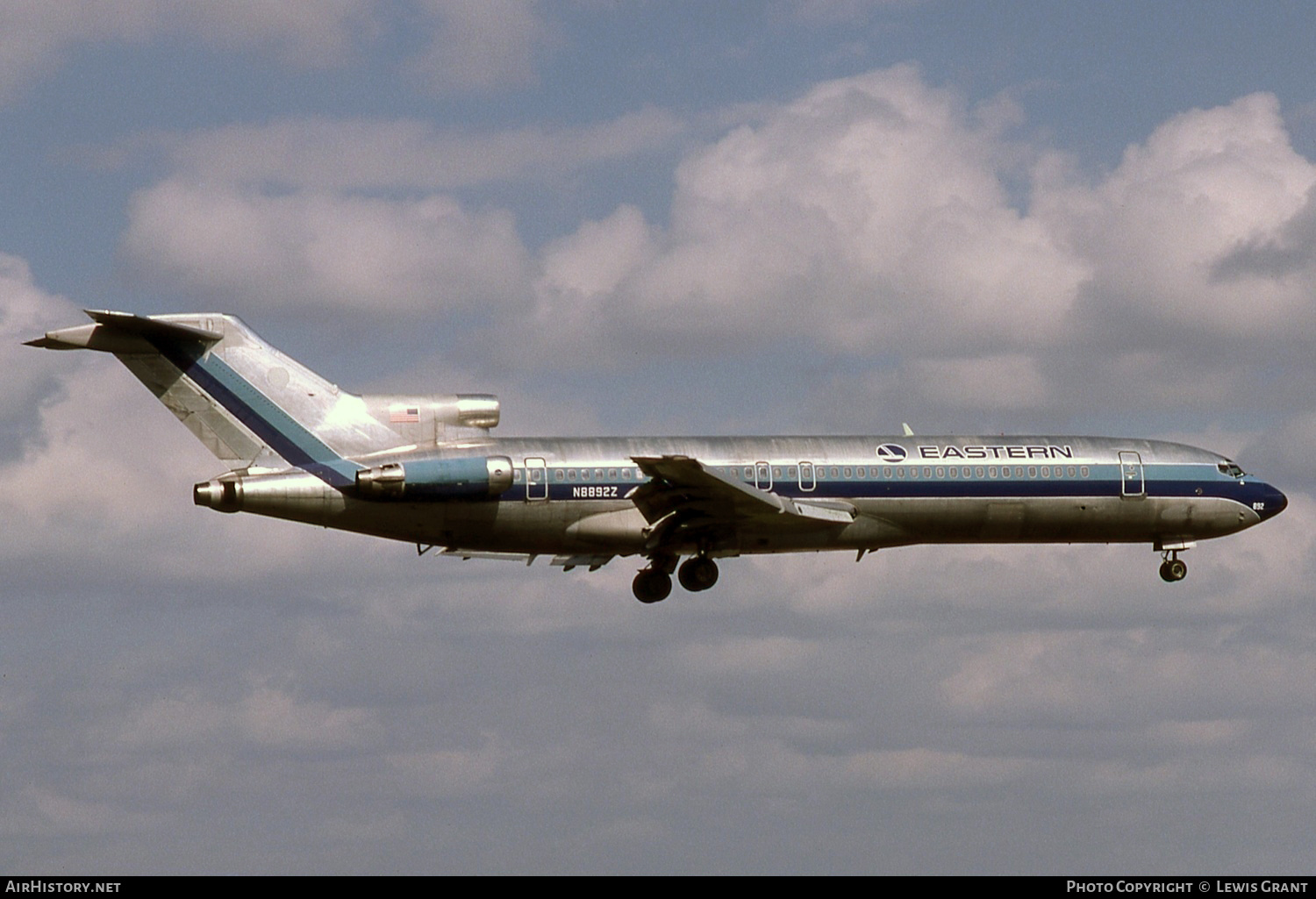 Aircraft Photo of N8892Z | Boeing 727-225/Adv | Eastern Air Lines | AirHistory.net #510818