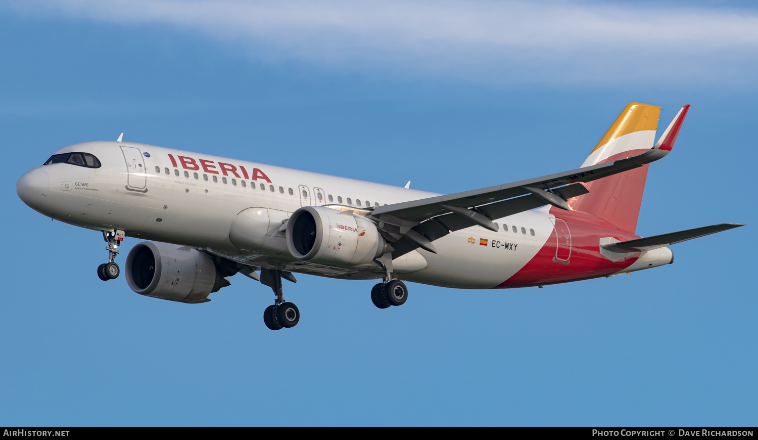 Aircraft Photo of EC-MXY | Airbus A320-251N | Iberia | AirHistory.net #510832