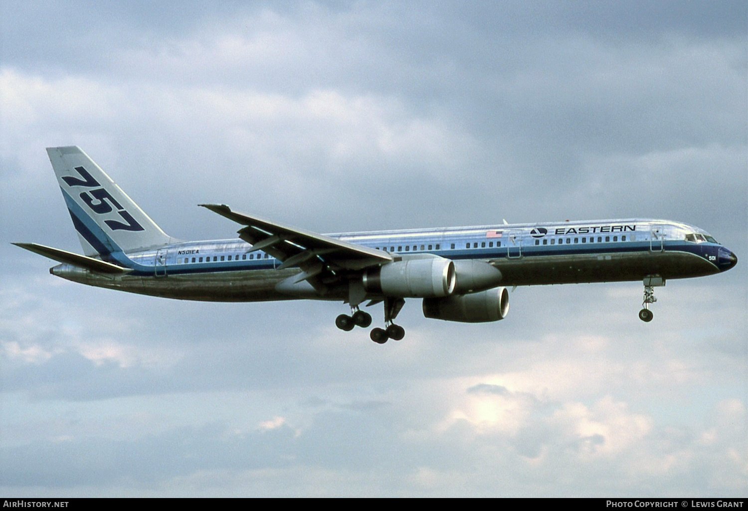 Aircraft Photo of N501EA | Boeing 757-225 | Eastern Air Lines | AirHistory.net #510833