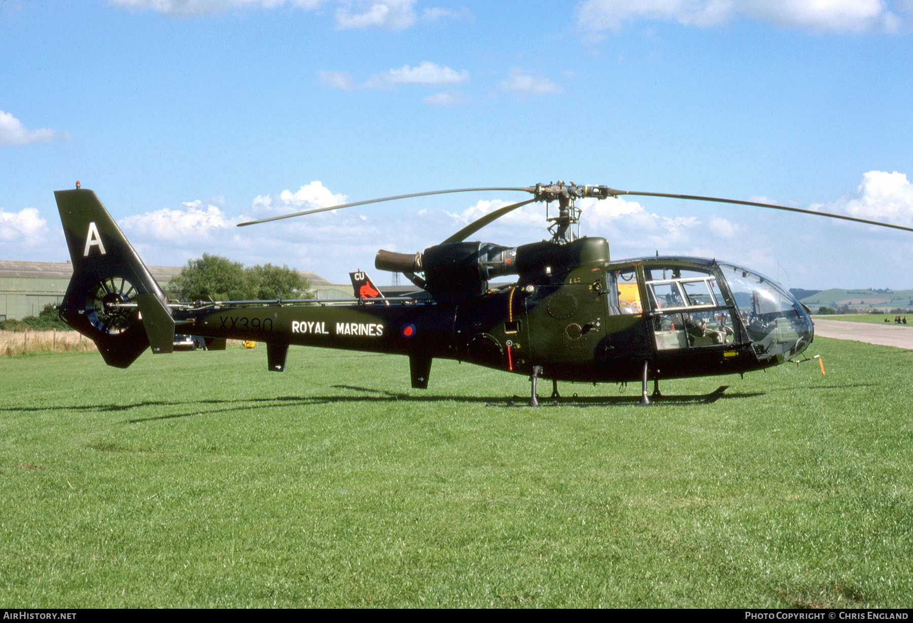 Aircraft Photo of XX390 | Aerospatiale SA-341B Gazelle AH1 | UK - Marines | AirHistory.net #510860