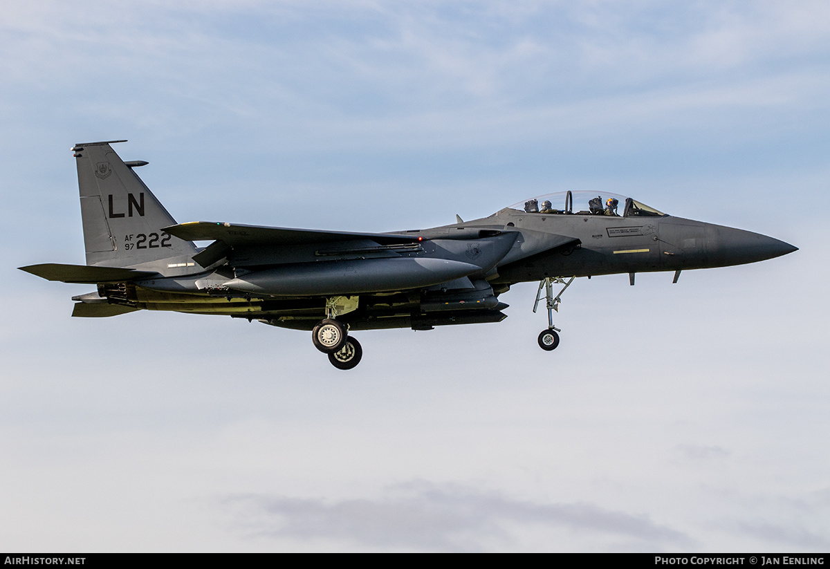 Aircraft Photo of 97-0222 / AF97-222 | Boeing F-15E Strike Eagle | USA - Air Force | AirHistory.net #510893