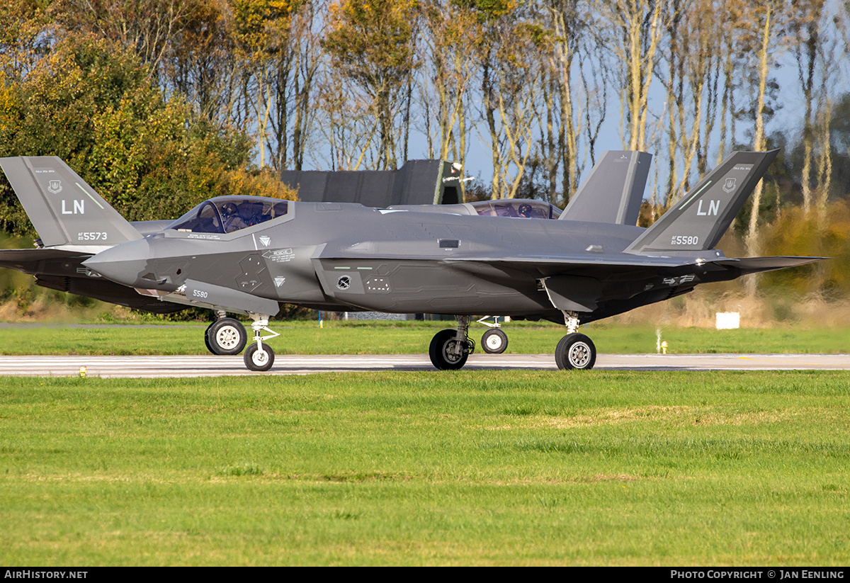 Aircraft Photo of 20-5580 / AF20-5580 | Lockheed Martin F-35A Lightning II | USA - Air Force | AirHistory.net #510898
