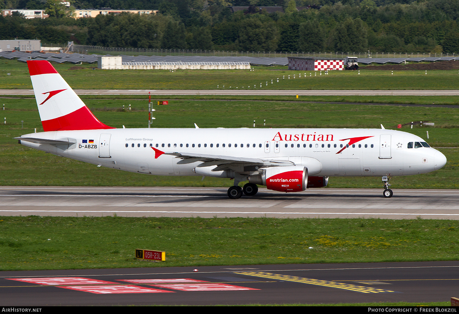 Aircraft Photo of D-ABZB | Airbus A320-216 | Austrian Airlines | AirHistory.net #510910