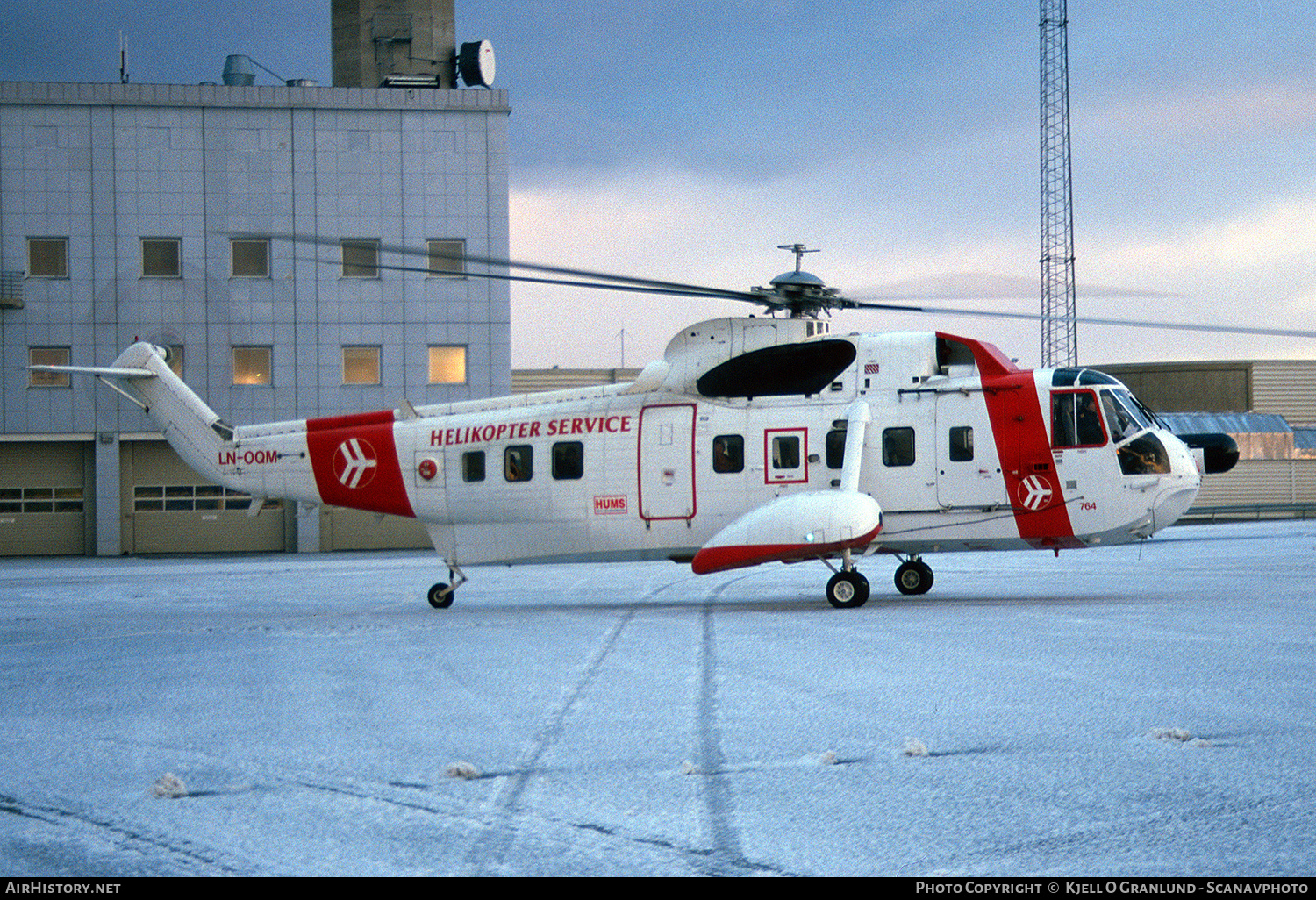Aircraft Photo of LN-OQM | Sikorsky S-61N MkII | Helikopter Service | AirHistory.net #510913