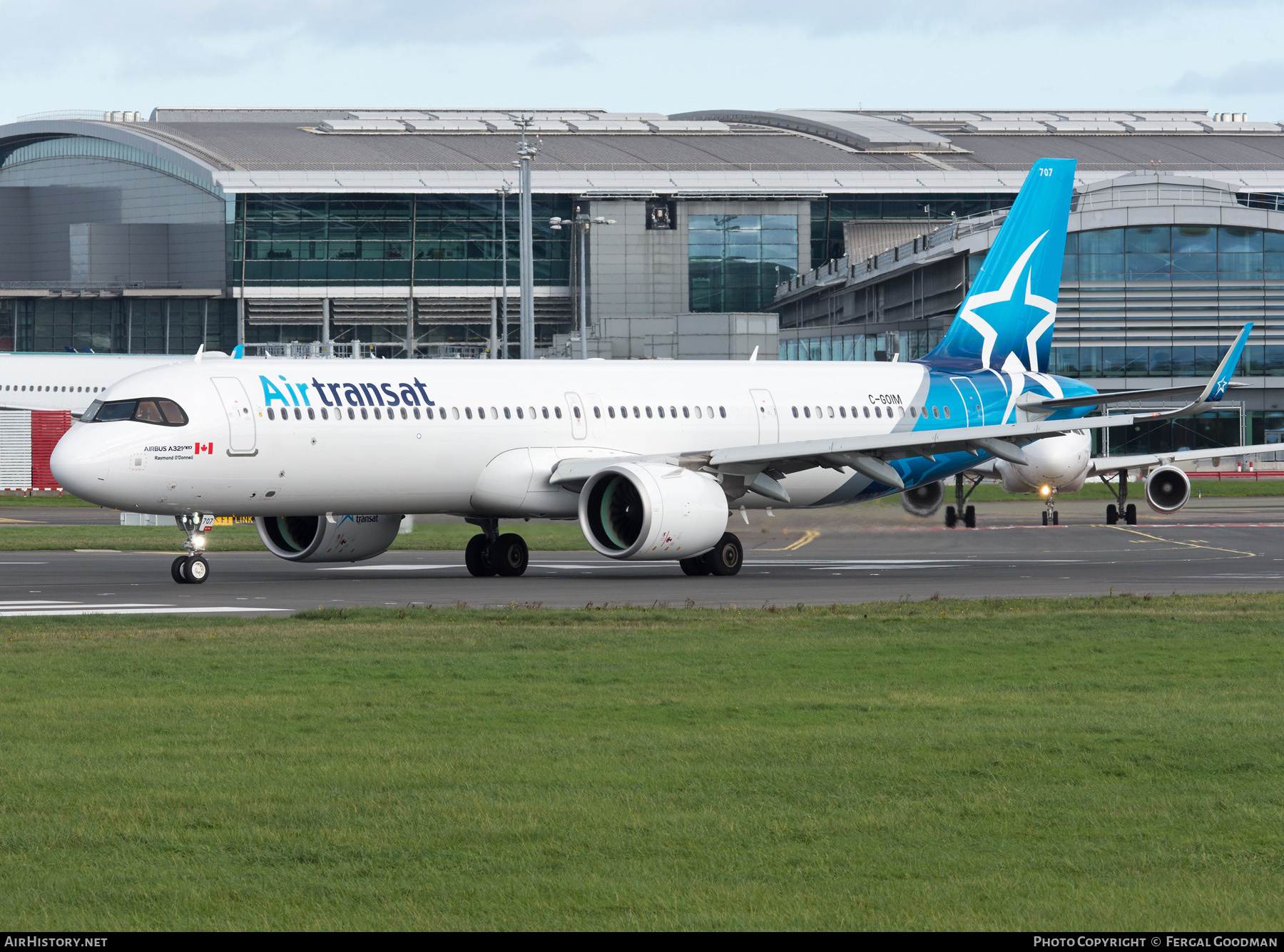 Aircraft Photo of C-GOIM | Airbus A321-271NX | Air Transat | AirHistory.net #510930
