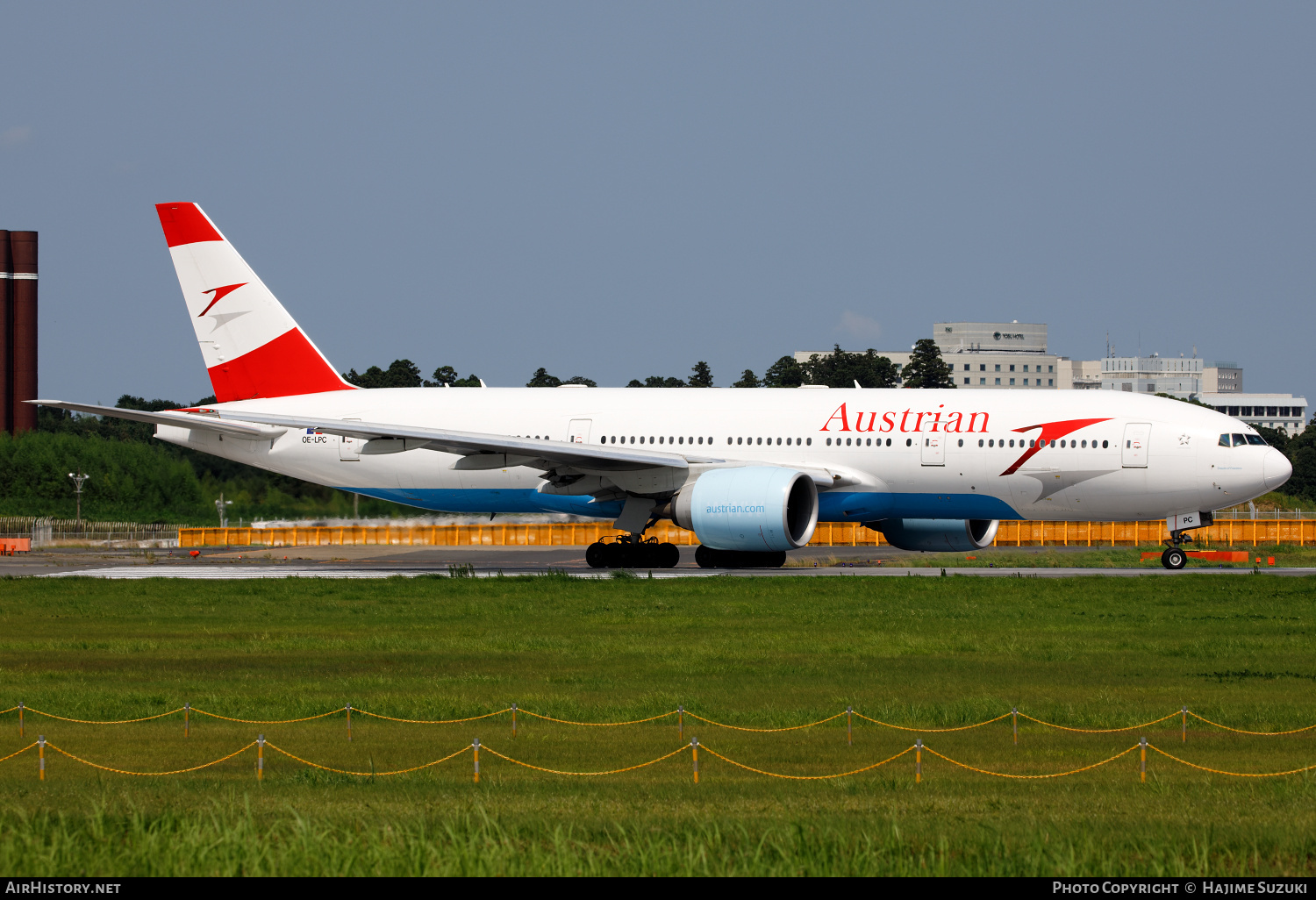 Aircraft Photo of OE-LPC | Boeing 777-2Z9/ER | Austrian Airlines | AirHistory.net #510945