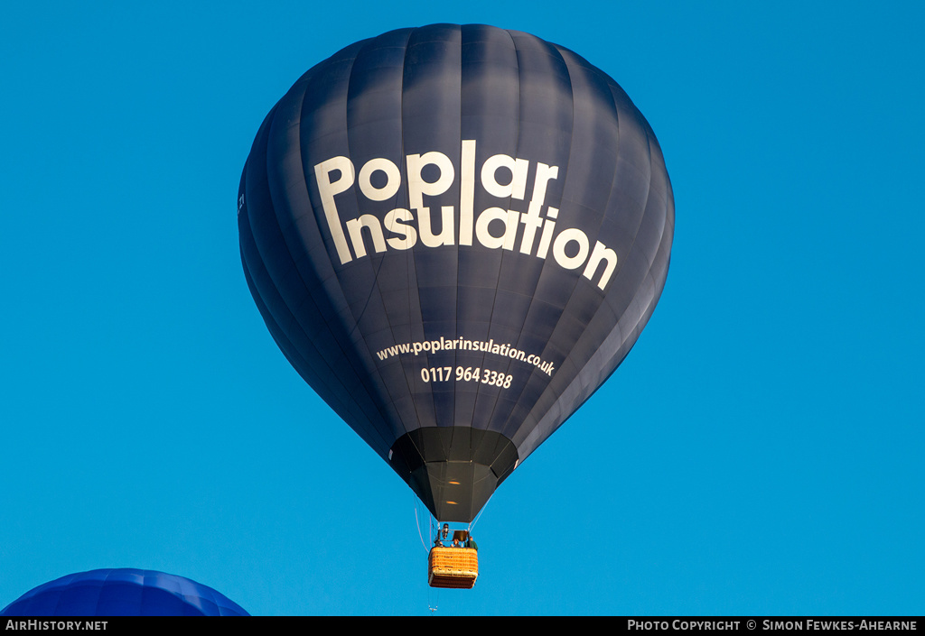 Aircraft Photo of G-CLZI | Cameron Z-133 | Poplar Insulation | AirHistory.net #510962