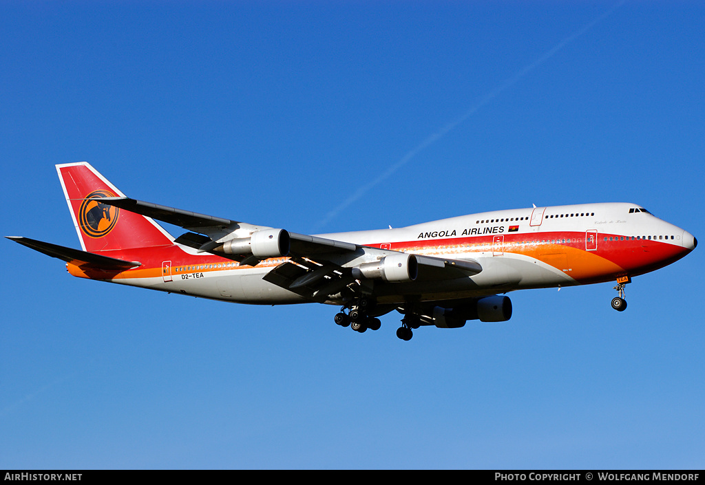 Aircraft Photo of D2-TEA | Boeing 747-312M | TAAG Angola Airlines - Linhas Aéreas de Angola | AirHistory.net #510976