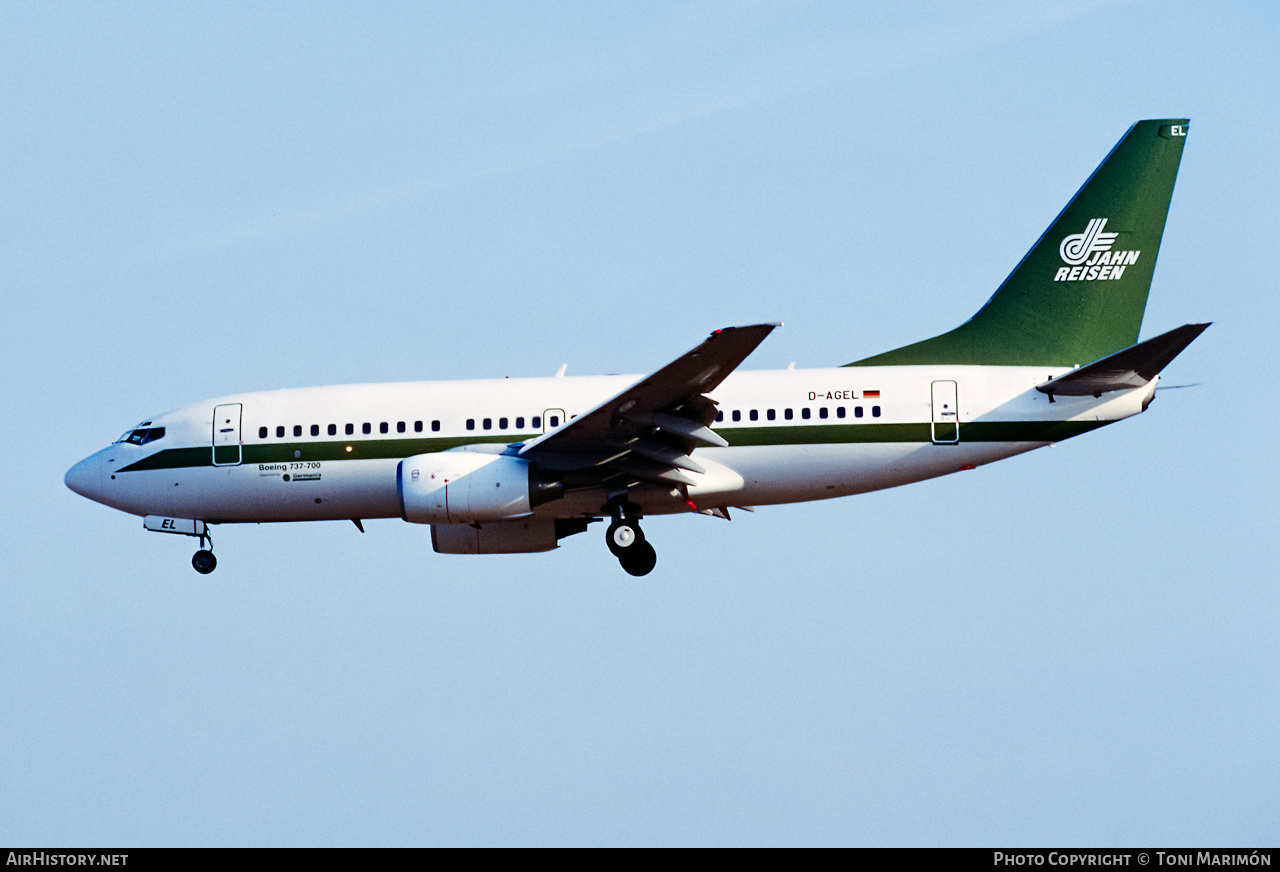 Aircraft Photo of D-AGEL | Boeing 737-75B | Germania | AirHistory.net #510977