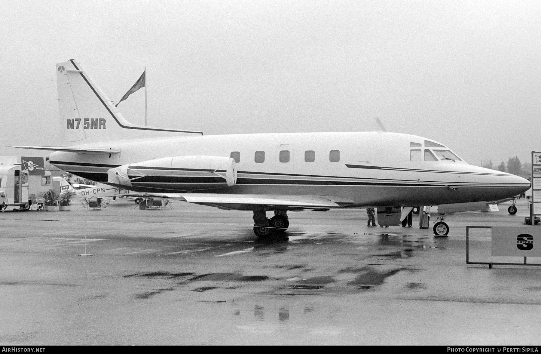Aircraft Photo of N75NR | North American Rockwell NA-380 Sabreliner 75A | AirHistory.net #510978