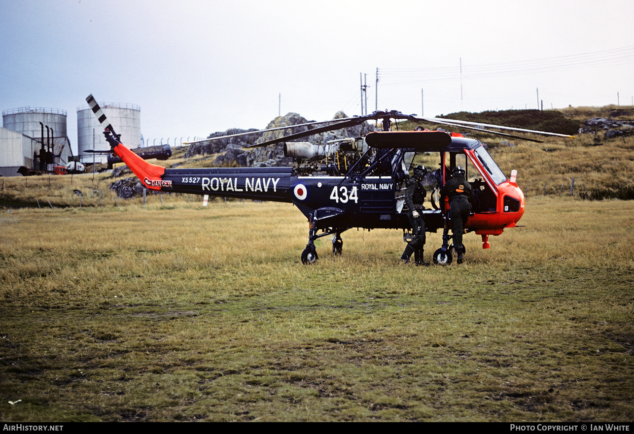 Aircraft Photo of XS527 | Westland Wasp HAS1 (P-531-2) | AirHistory.net #510981