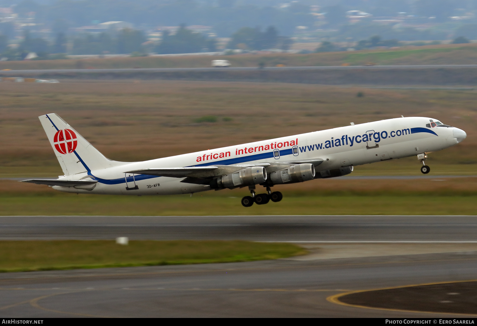 Aircraft Photo of 3D-AFR | Douglas DC-8-54AF Jet Trader | African International Airways | AirHistory.net #510982