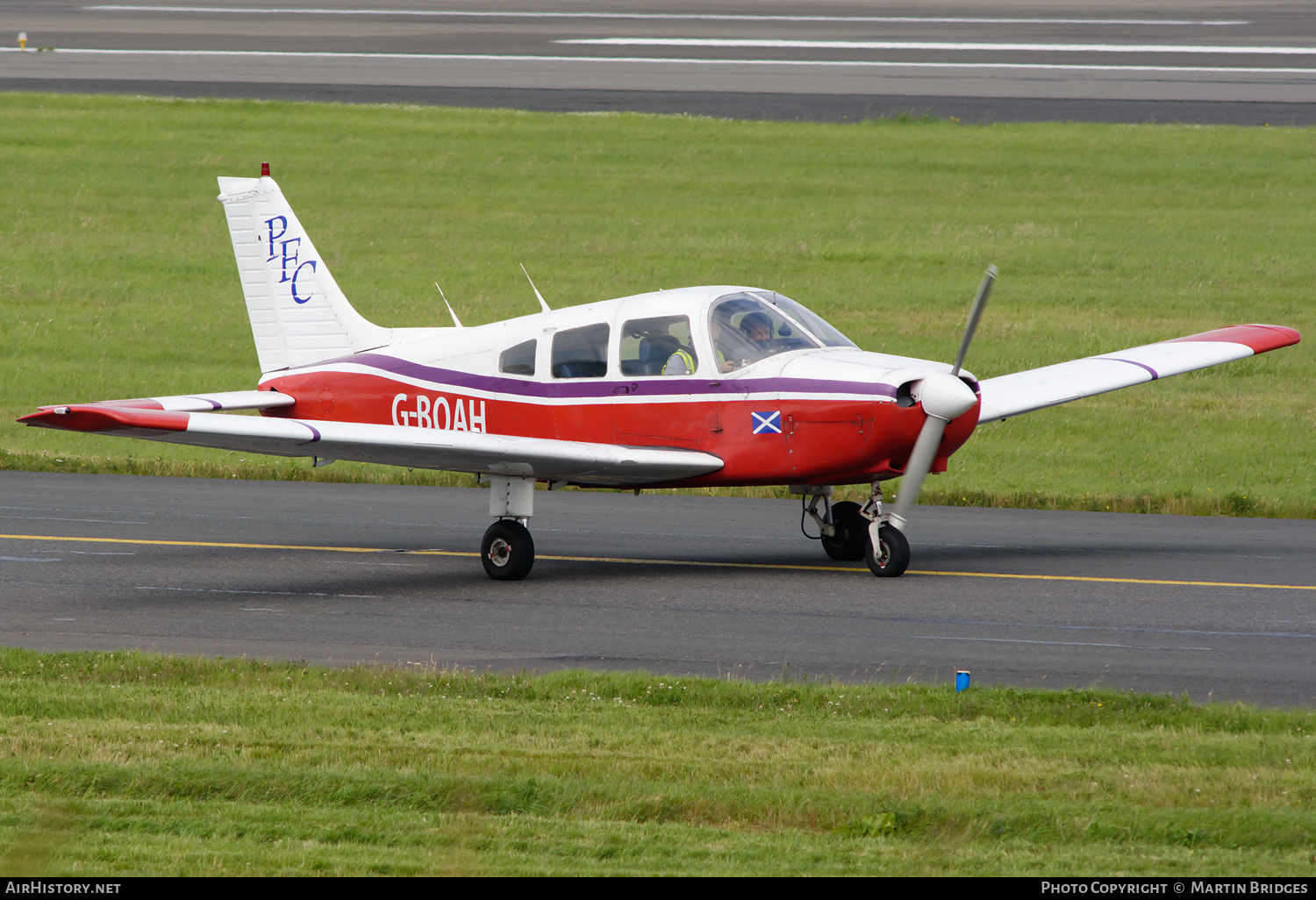 Aircraft Photo of G-BOAH | Piper PA-28-161 Warrior II | Prestwick Flight Centre | AirHistory.net #510988