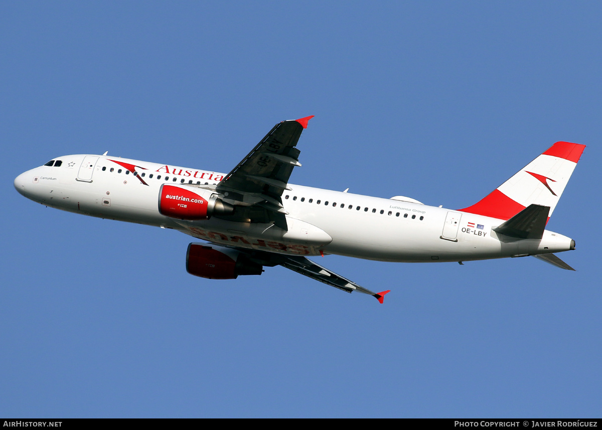 Aircraft Photo of OE-LBY | Airbus A320-214 | Austrian Airlines | AirHistory.net #510993