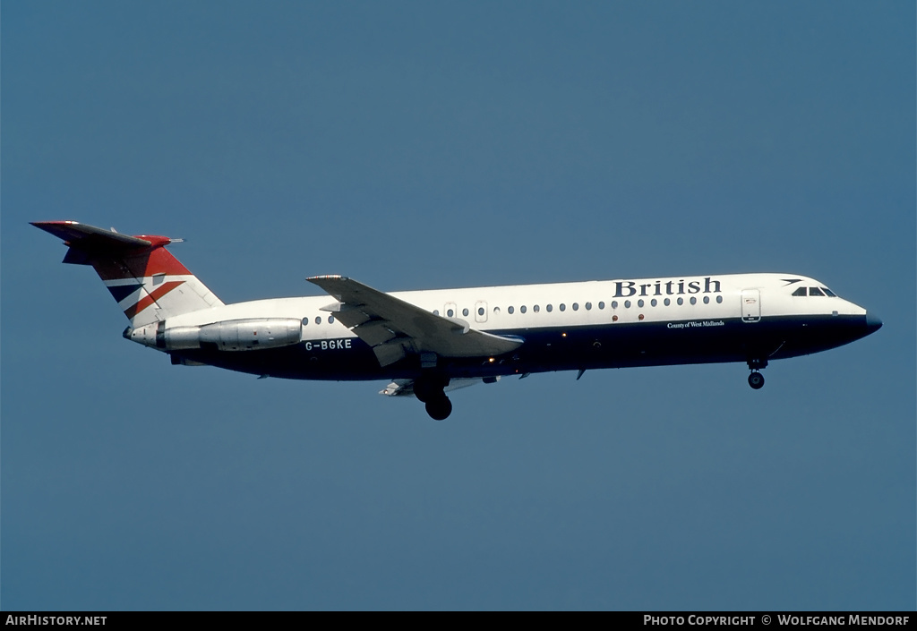 Aircraft Photo of G-BGKE | British Aerospace BAC-111-539GL One-Eleven | British Airways | AirHistory.net #510997