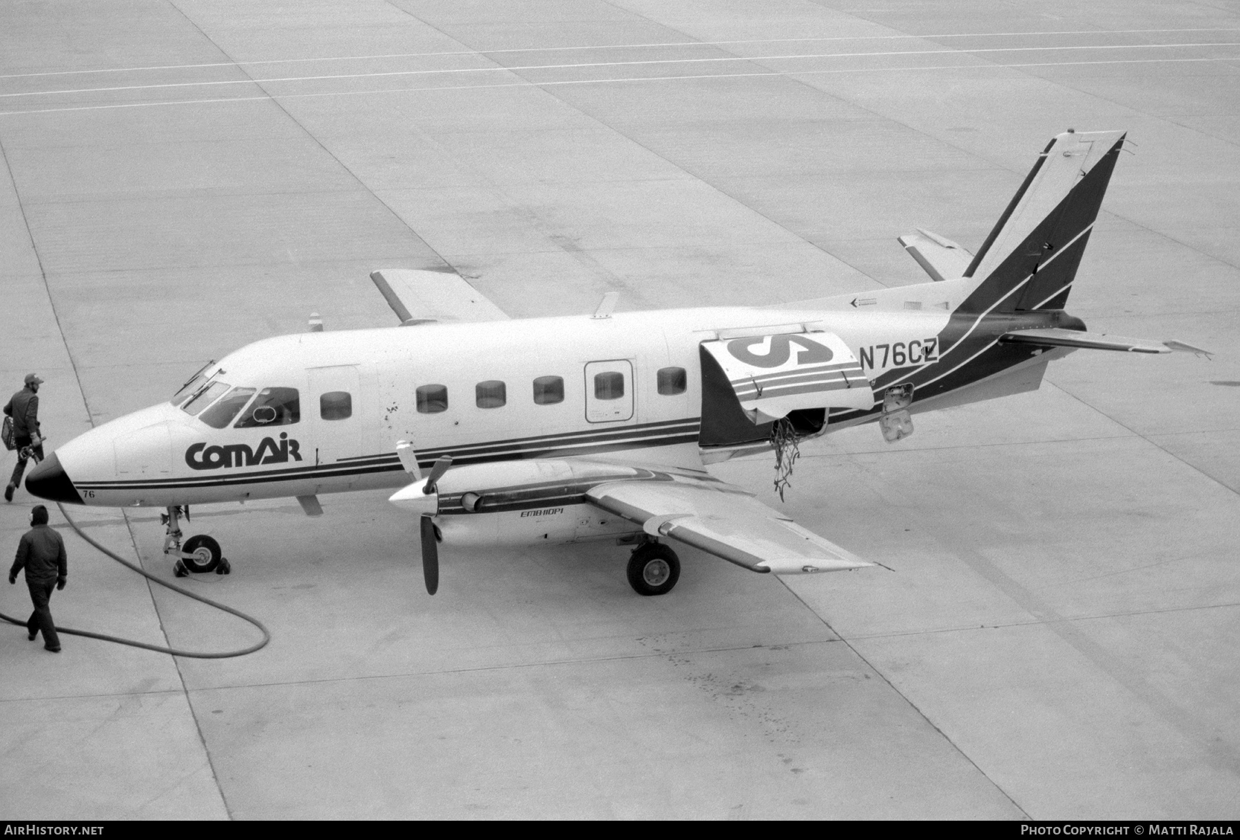Aircraft Photo of N76CZ | Embraer EMB-110P1 Bandeirante | Comair | AirHistory.net #510998