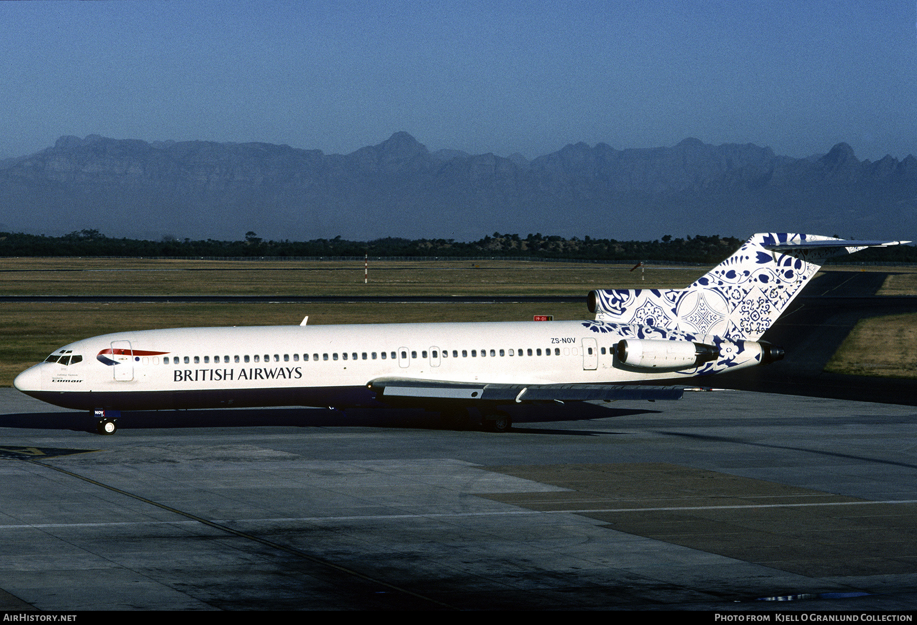 Aircraft Photo of ZS-NOV | Boeing 727-230/Adv | British Airways | AirHistory.net #511012