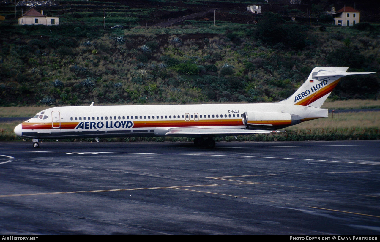 Aircraft Photo of D-ALLJ | McDonnell Douglas MD-87 (DC-9-87) | Aero Lloyd | AirHistory.net #511025