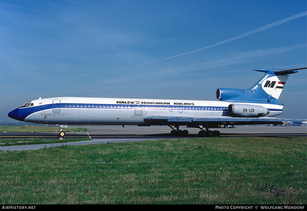 Aircraft Photo of HA-LCB | Tupolev Tu-154B-2 | Malév - Hungarian Airlines | AirHistory.net #511030