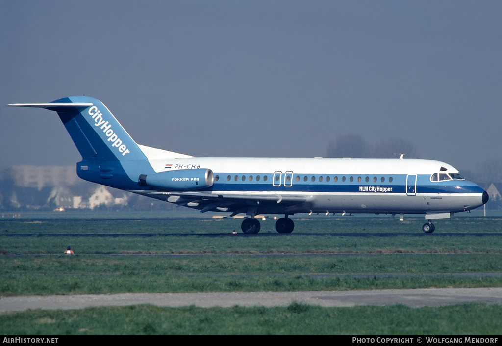 Aircraft Photo of PH-CHB | Fokker F28-4000 Fellowship | NLM Cityhopper | AirHistory.net #511034
