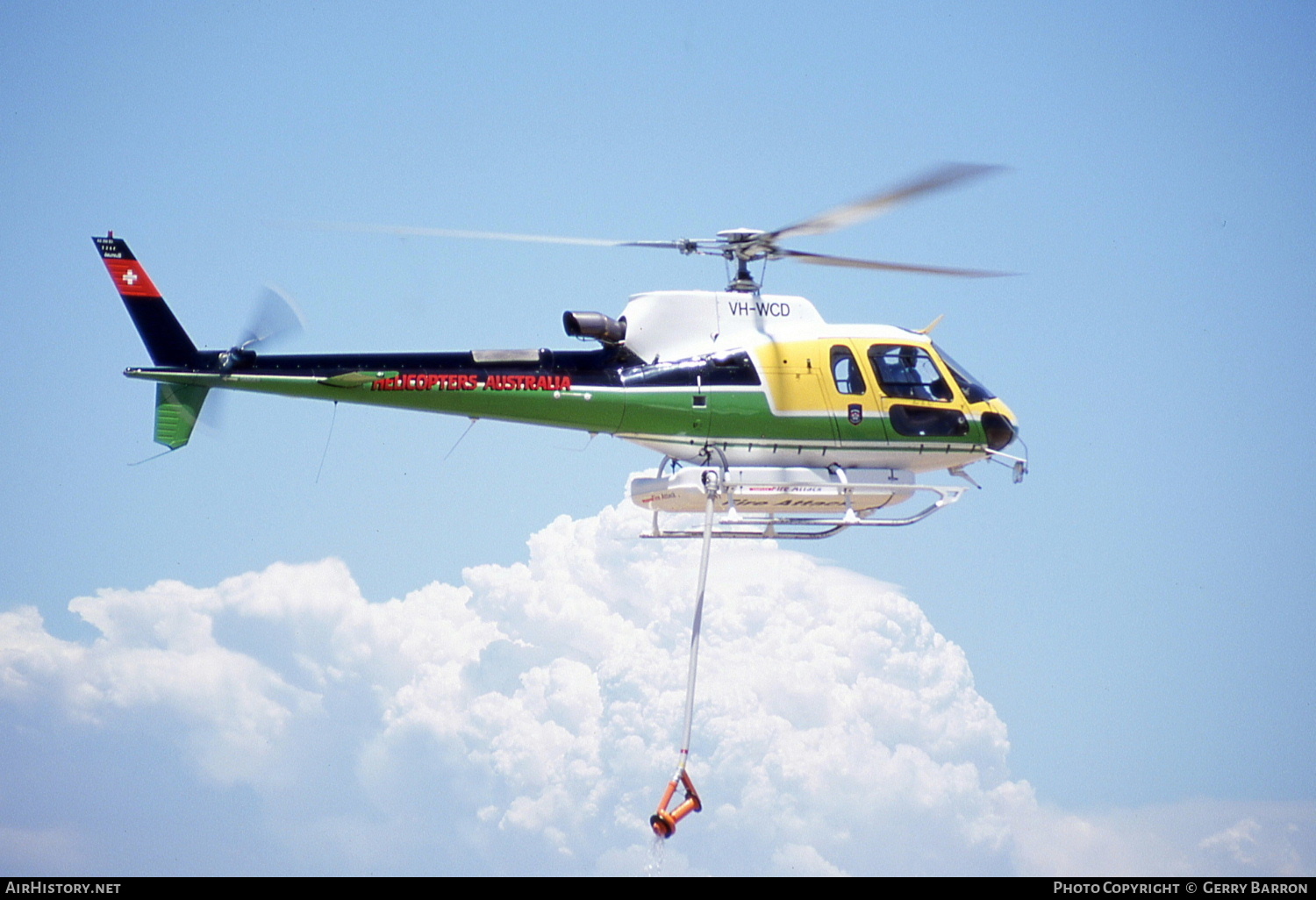 Aircraft Photo of VH-WCD | Aerospatiale AS-350B-3 Ecureuil | Helicopters Australia | AirHistory.net #511037